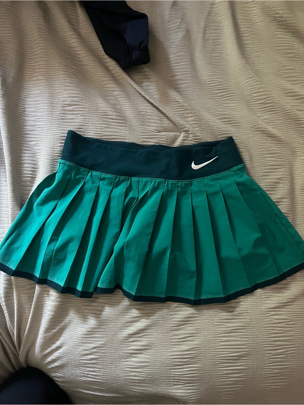 Nike Girls/Women's Teal Pleated Skirt